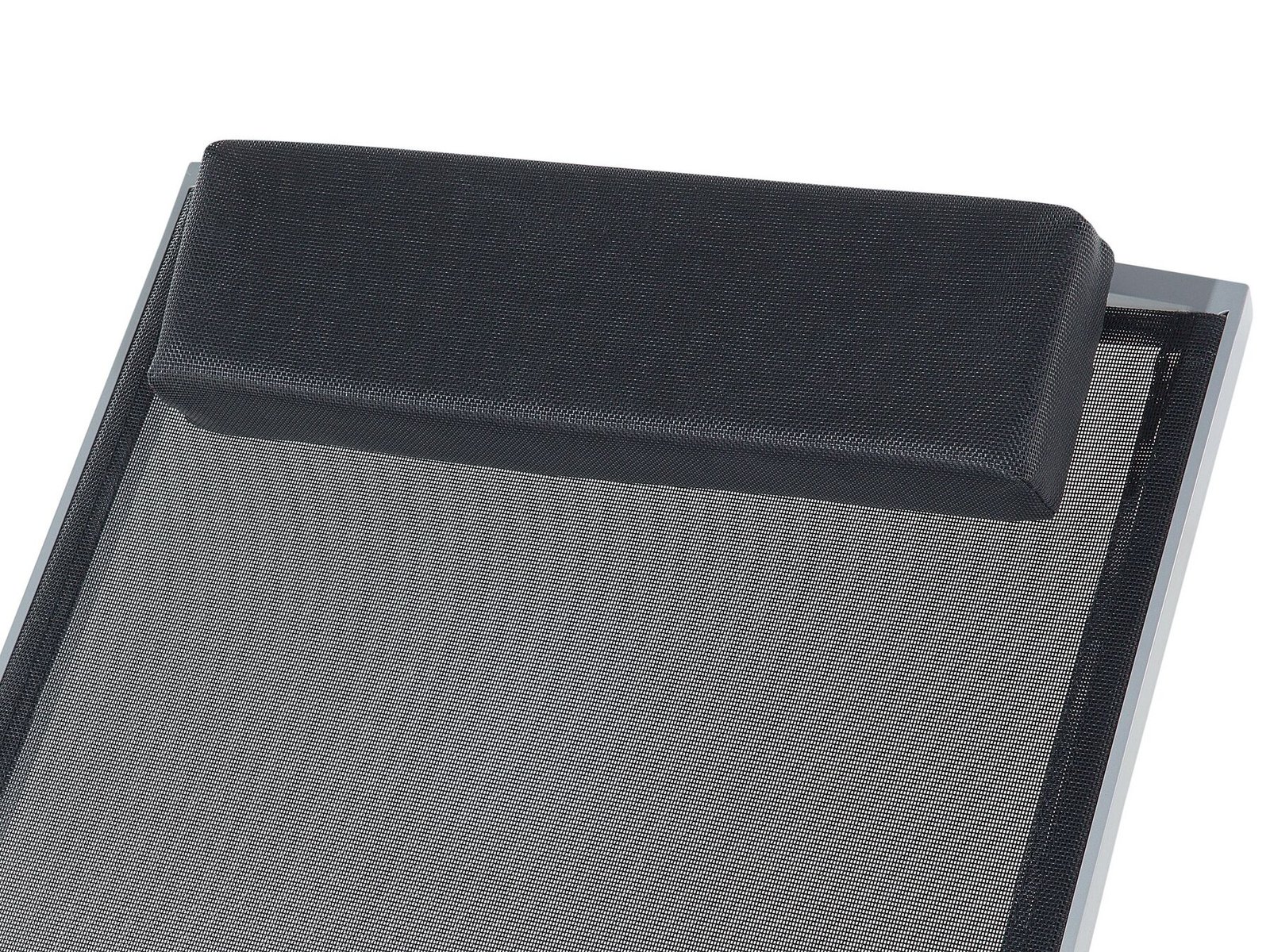 Sonnenliege CATANIA Metall Schwarz - Image 4