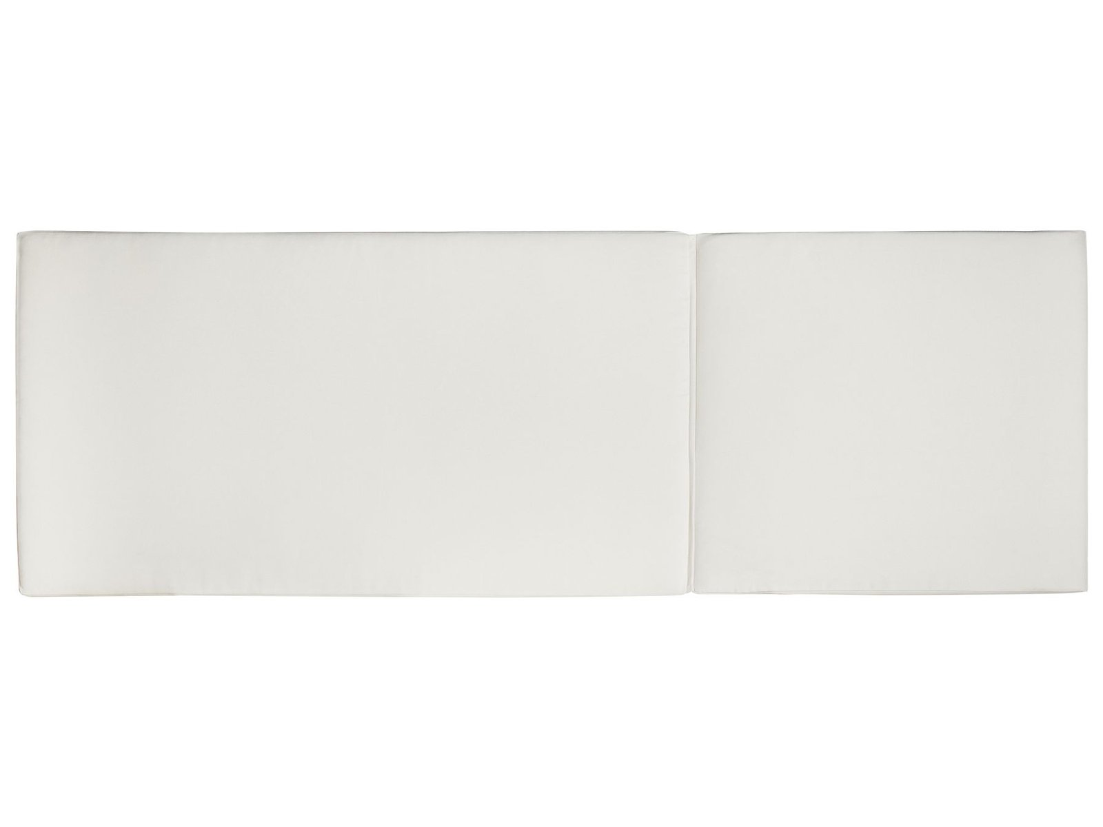 Gartenliege mit Auflage 2er Set AZZANELLO Akazienholz Cremeweiß - Image 4